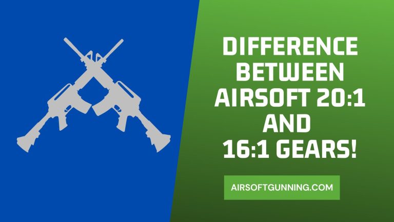 Discover the Difference Between Airsoft 20:1 and 16:1 Gears!