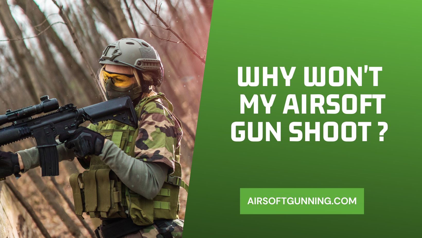 Why Won't My Airsoft Gun Shoot