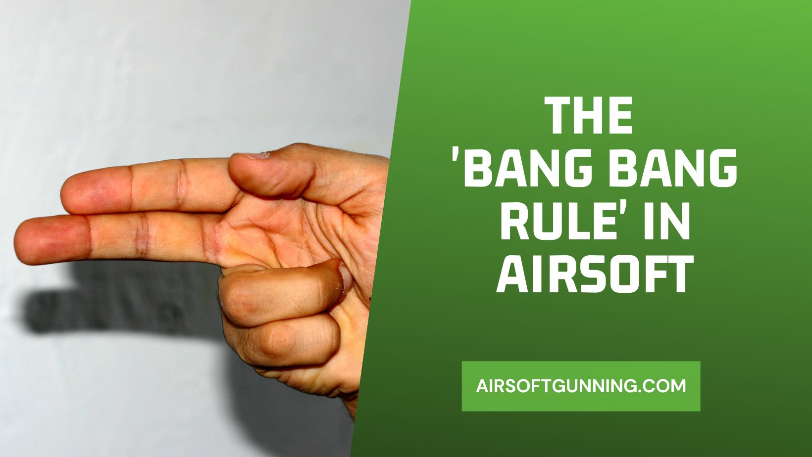 the 'Bang Bang Rule' in Airsoft